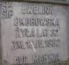 Ewelina Okurowska, died 12.04.1932
